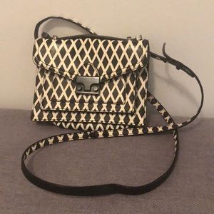 Black and White Leather bag loeffler randall